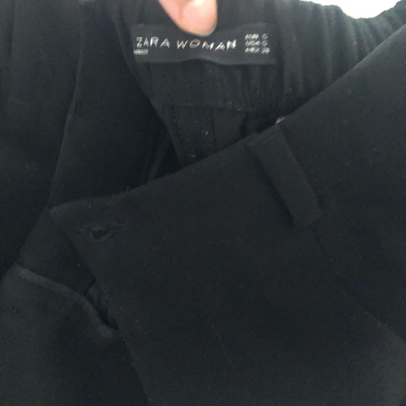 Zara pants black size 6 - Picture 2 of 3